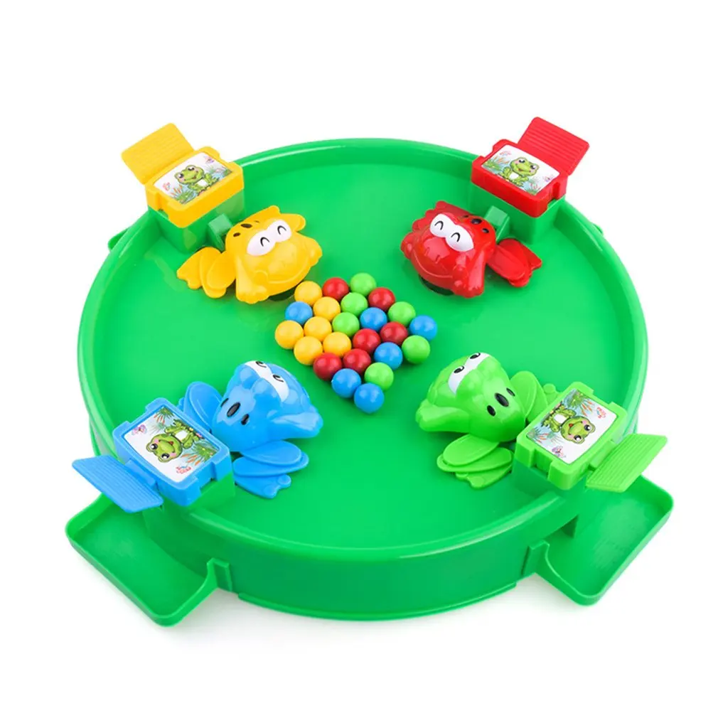 

Funny Hungry Frog Eating Beans Board Strategy Games Toys For Children Interactive Desk Table Game Family Educational Kid Gifts
