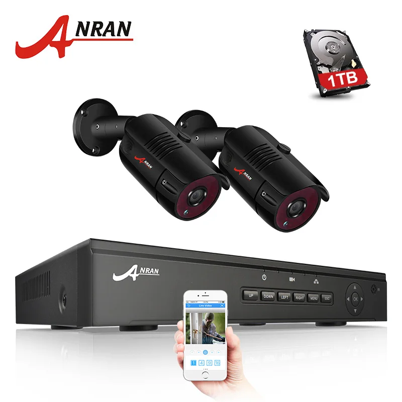 Система видеонаблюдения 4CH/8CH POE NVR комплект 48V Onvif 1080P CCTV система HD ip-камера наружная система видеонаблюдения - Цвет: 2 Cameras Kit