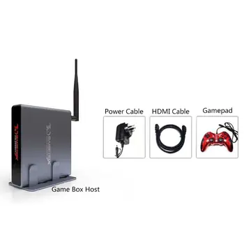 

4K H DMI TV Gaming Edition Host 3D Video Game Console Machine Build-In 2323 Game G6DD