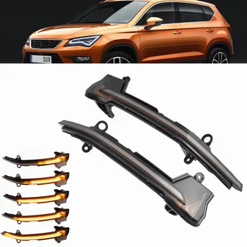 

For SEAT Ateca Cupra Ateca Tarraco Xcellence 2016-2019 Car Dynamic Blinker Indicator sequential Turn Signal Light