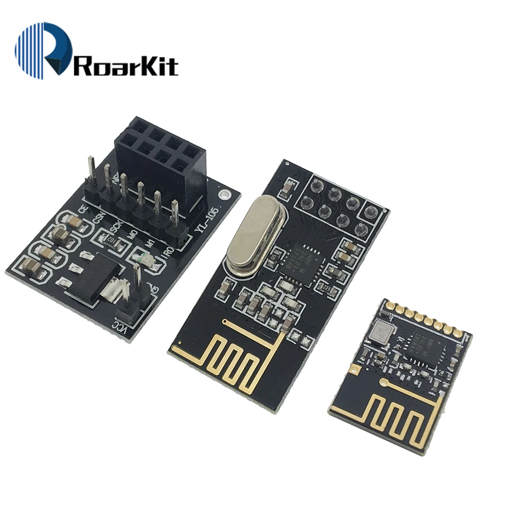 GT 24 NRF24L01 + PA LNA (с антенной) плата адаптера разъема 2 4G модуль беспроводной передачи