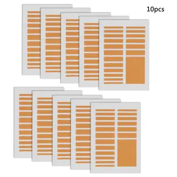 

10Pack Invisible Ring Size Adjuster for Loose Rings 6 Size Rings Sizer Tightener N58F