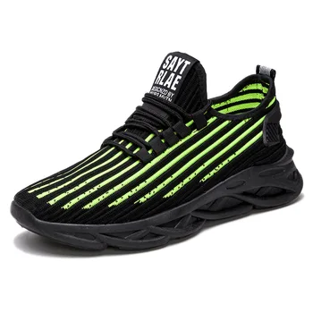 

New Mesh Men Casual Shoes Lace-up Men's Flying Weaving Tourist Leisure Sports Shoes For Male Casual Shoes Men Sneakers