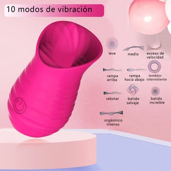 Upgraded Version Of Tongue Licking Vibrator Spot Nipple Stimulator Clitoris Massager Female Sex Toy Orgasm Masturbation Device 2