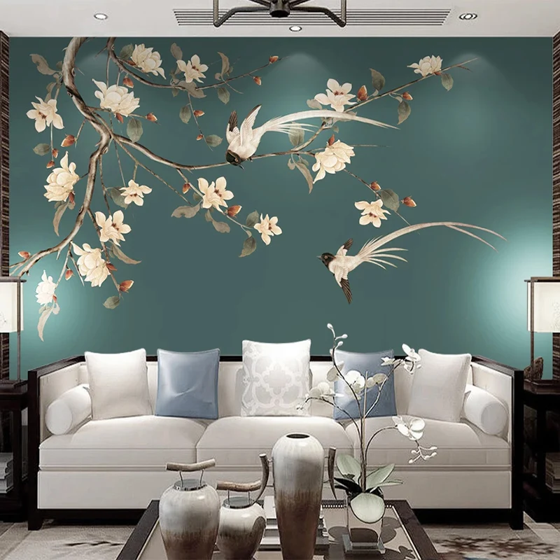 Details about   3D Flower Bird N503 Wallpaper Wall Mural Removable Self-adhesive Sticker Amy 