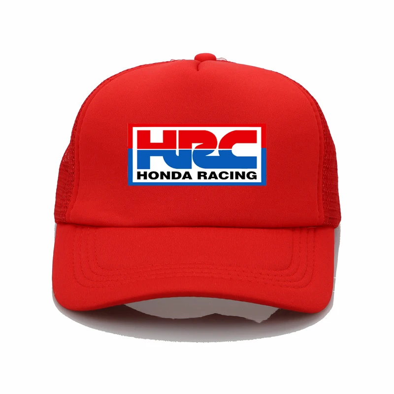 Модная шапка HRC Honda гоночный автомобиль, мотоцикл вентиляторы Кепка крутая летняя бейсболка Мужская и женская хип хоп шляпа