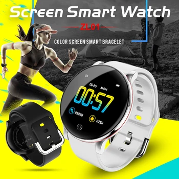 

IP67 Waterproof Full Touch Screen Smart Watch Health Monitoring Sports Bracelet with 1.3-inch IPS Color Screen