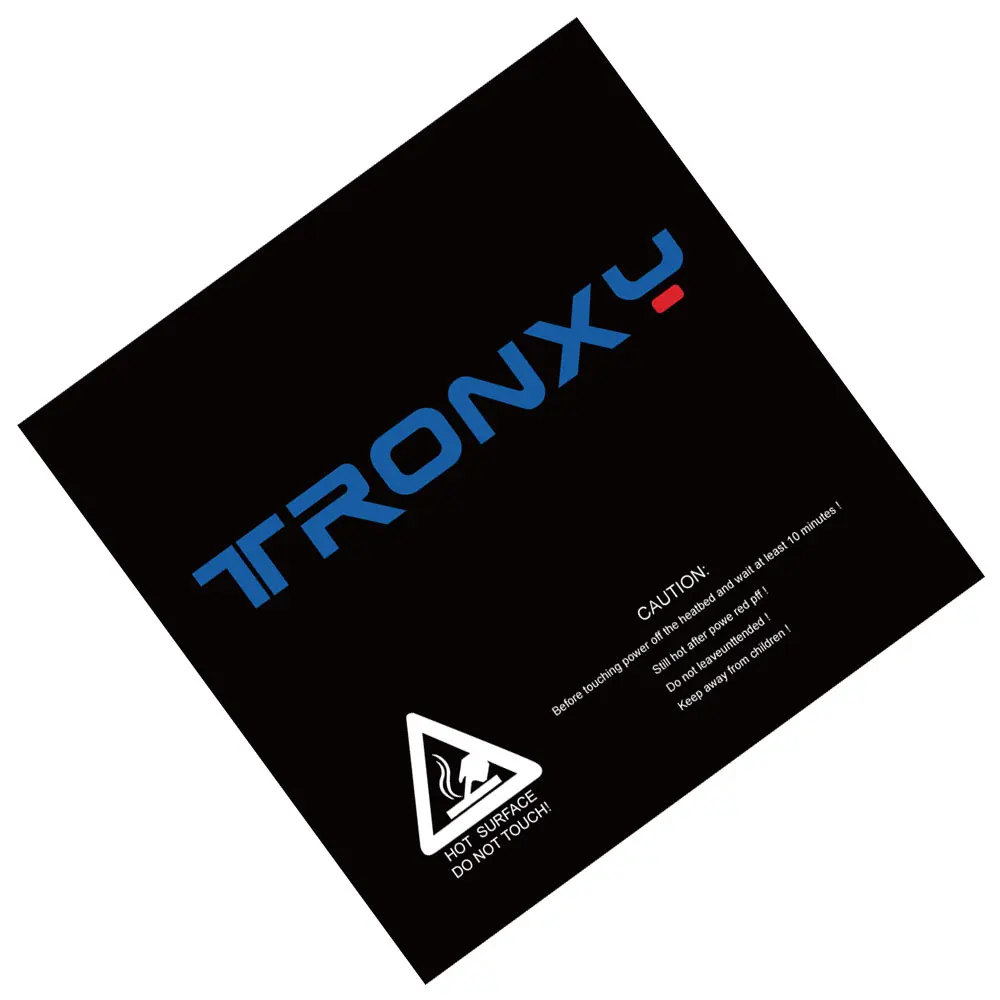 Tronxy 3d принтер 3 м термоусадочная клейкая лента 210*210 мм/330*330 мм Печатные детали аксессуары наклейка s