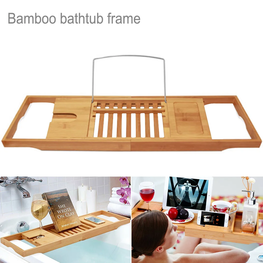 Bamboo bathtub frame