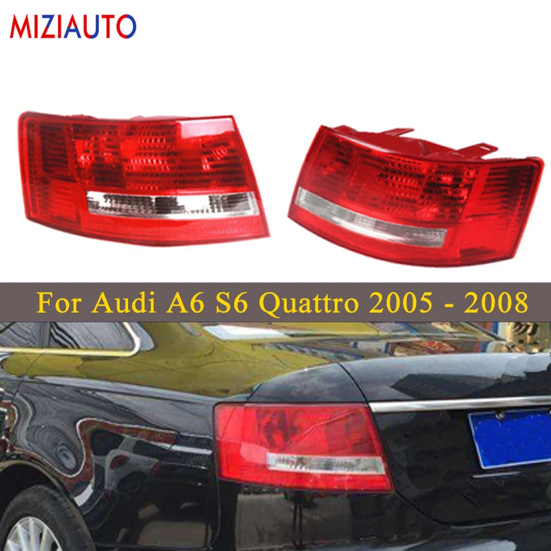 Задний фонарь MIZIAUTO для Audi A6 S6 Quattro 2005 2006 2007 2008 4B5 945 095B 096B | Автомобили и мотоциклы