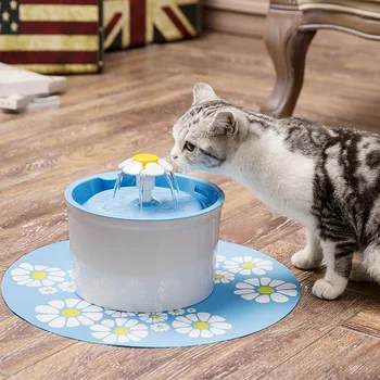 

Automatic Cat Dog Feeder Water Fountain 1.6L Electric Pet Drinking Fountain Pet Bowl Drinking Water Dispenser Drink Filter