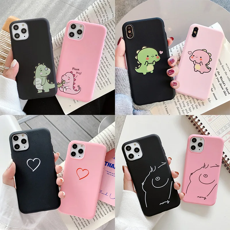 Милый мультяшный чехол Coque для VIVO V21 V20 SE V11 V15 V17 V19 Neo Pro V9 Y51A Y51S Y31S Y85 Y89 Y52 Y72 Y52S мягкий