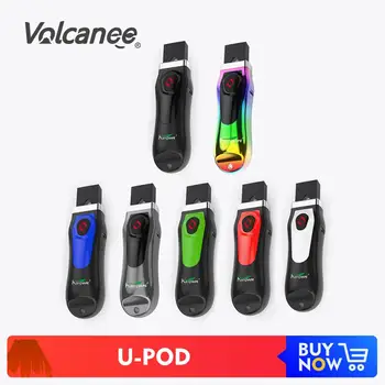 

Volcanee U Pod Starter Kit 650mAh Built-in Battery 0.7mL Capacity Ceramic Coil Vaporizer CBD Pod Vape VS Zero Pod Kit