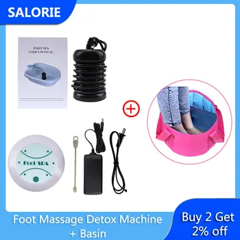 

Ionic Foot Massage Detox Machine Electric Foot Massager Feet Leg Massagers Foot Spa Ion Cleanse Health Care Muscle Stimulator