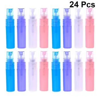 

24 Pcs 10ml Spray Bottle Plastic Small Empty Spray Bottle Perfume Liquid Dispenser for Women Make up