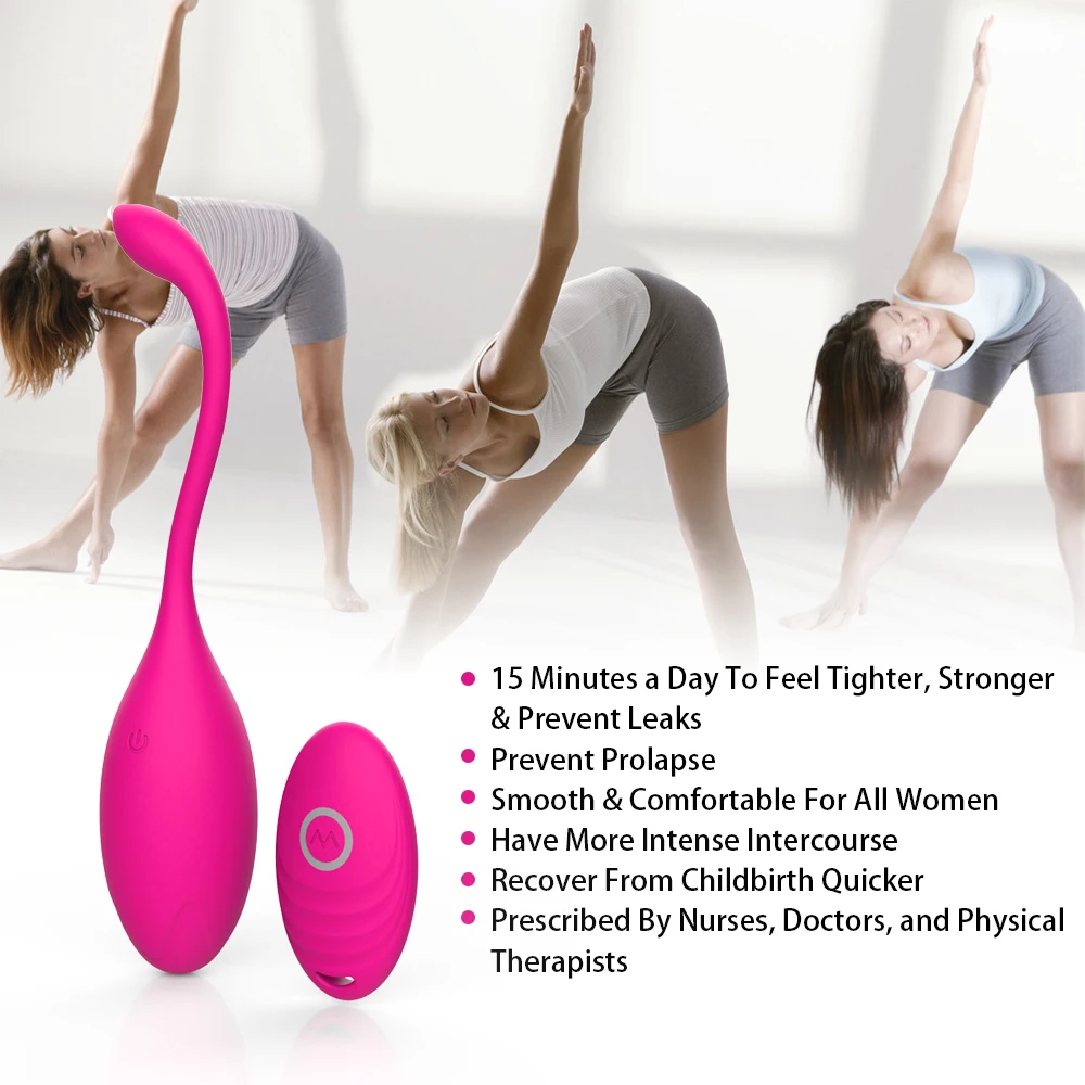 Electric Shock Vibrating Egg Vibrators For Women Wireless G Spot Clitoris Stimulator Sex Toy Massager Vagina Exercise Kegel Ball