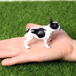 Simulation Dog Animal Figurines - Decorative Gift (Bulldog)