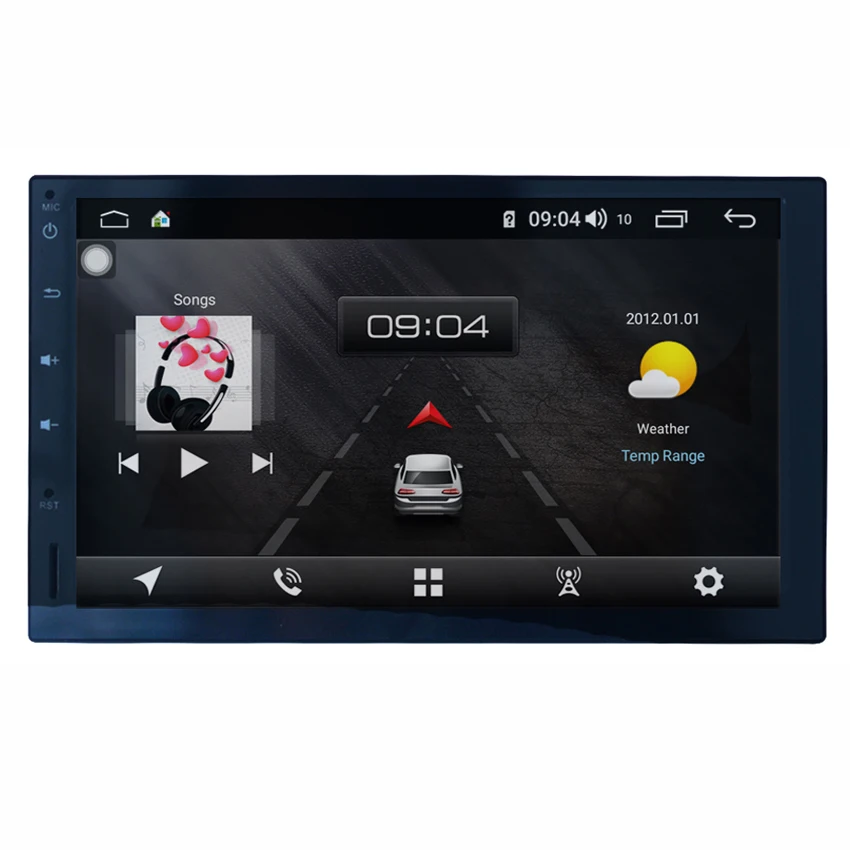 KANOR 7 ''4+ 64G Android 8,1 2 Din универсальная gps-навигация Авторадио автомобильный мультимедийный плеер BT 4G Wifi OBD стерео радио видео