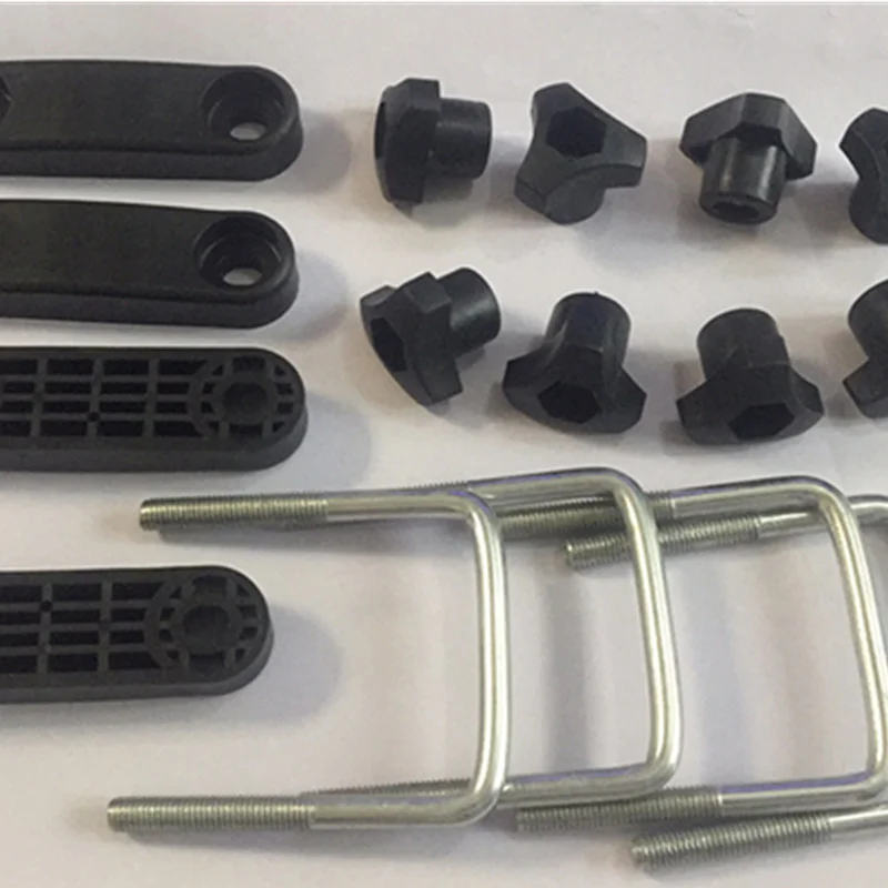 Car Roof Rack Basket U-Bolt Clamps Mounting Fitting Kit ALWAYSME u bolts clamps car exterior parts