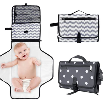 

Baby Changing Pads Multifunctional Portable Infant Baby Foldable Urine Mat Waterproof Nappy Bag Diaper Cover Mat Travel