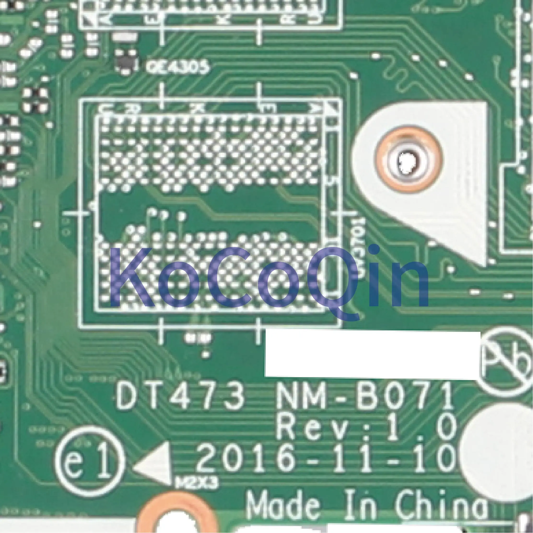 KoCoQin материнская плата для ноутбука LENOVO Thinkpad T470P Core SR32R I5-7440HQ материнская плата DT473 NM-B071 01HW875 протестирована