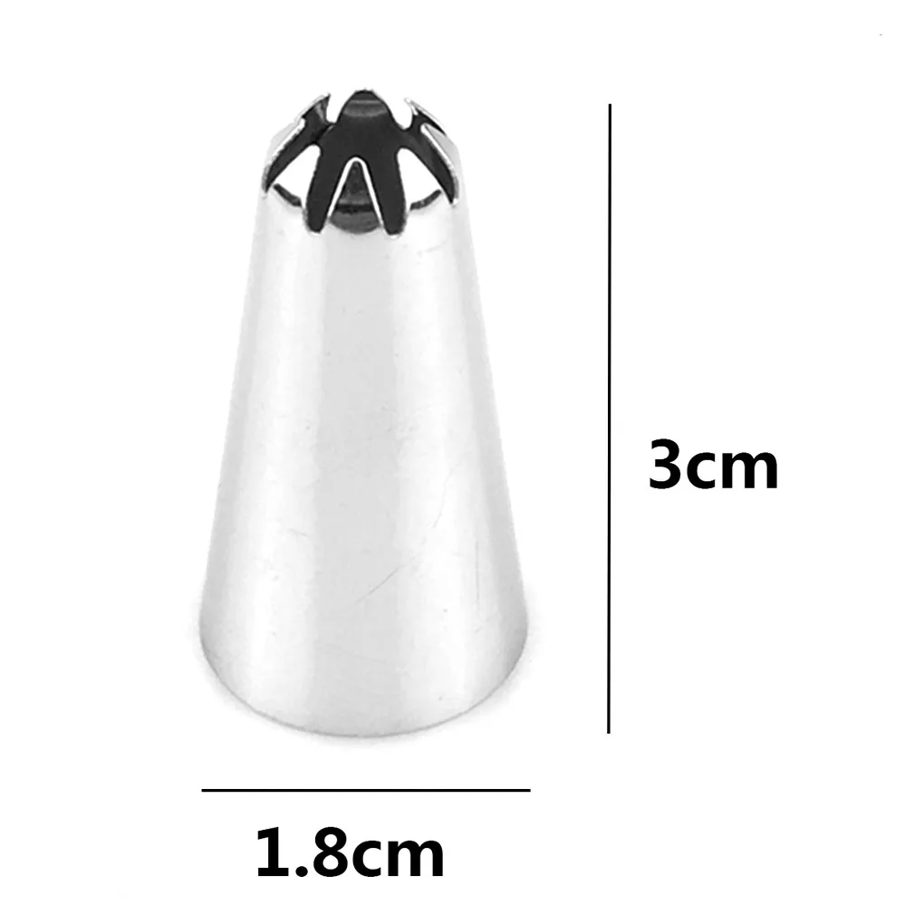 Cake Decorating Tip Set 48Pcs/set Stainless steel Icing Piping Nozzles Pastry Tips Cake Baking Tools