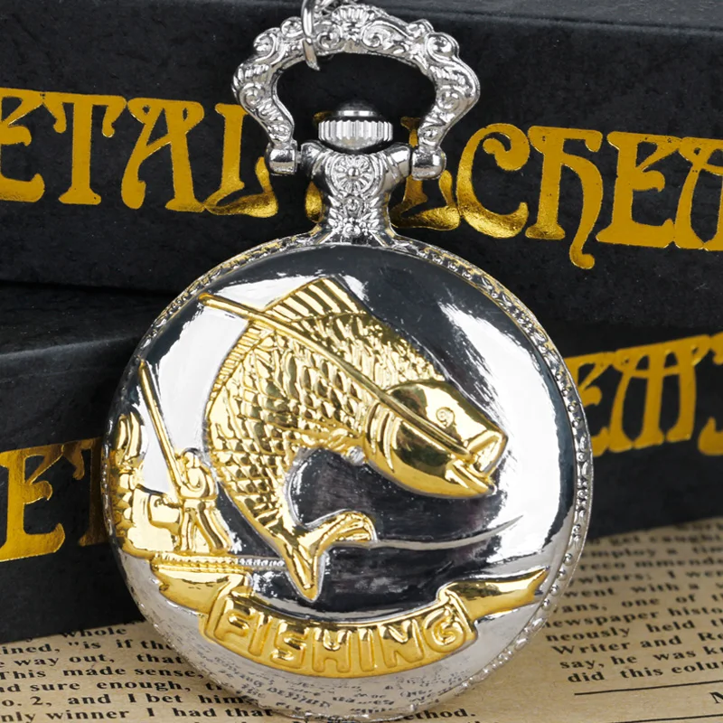 Рисунок 2 - Карманные часы с гравировкой в виде рыбок