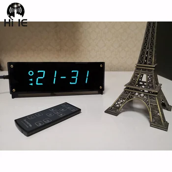 

Super Large Screen Display Desktop VFD Clock Digital LED ds3231 Clock Creative Home Clock Ambient Light VFD Screen WiFi Clock