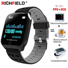 ЭКГ PPG медицинские Смарт-часы для женщин и мужчин, браслет для здоровья, трекер сна, фитнес-браслет, умный Браслет для измерения артериального давления