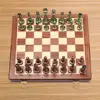 Metal Glossy Golden And Silver Chess Pieces Solid Wooden Folding Chess Board High Grade Professional Chess Games Set Gift 3