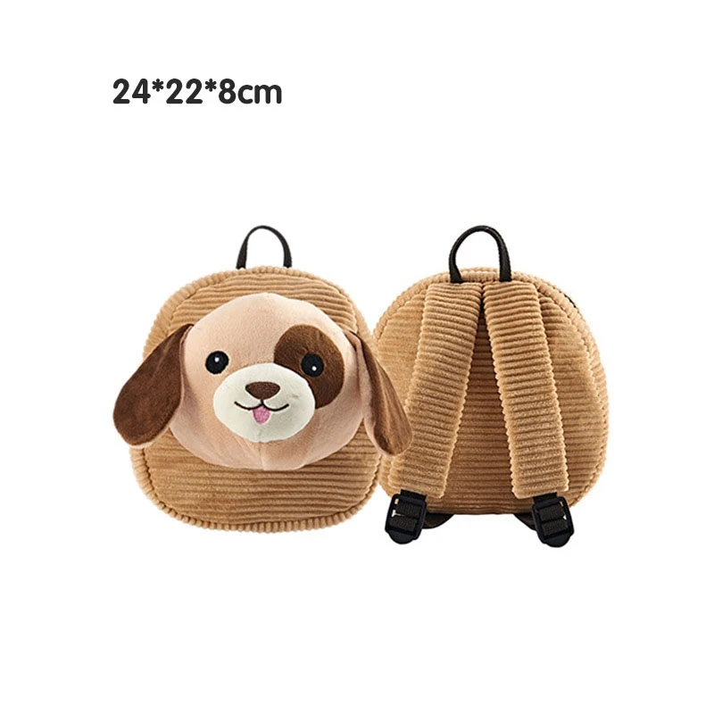 MOTOHOOD Cute Cartoon Kids Plush Backpack Toy School Bag Children's Gifts Kindergarten Boy Girl Baby Student Bags Backpack (6)