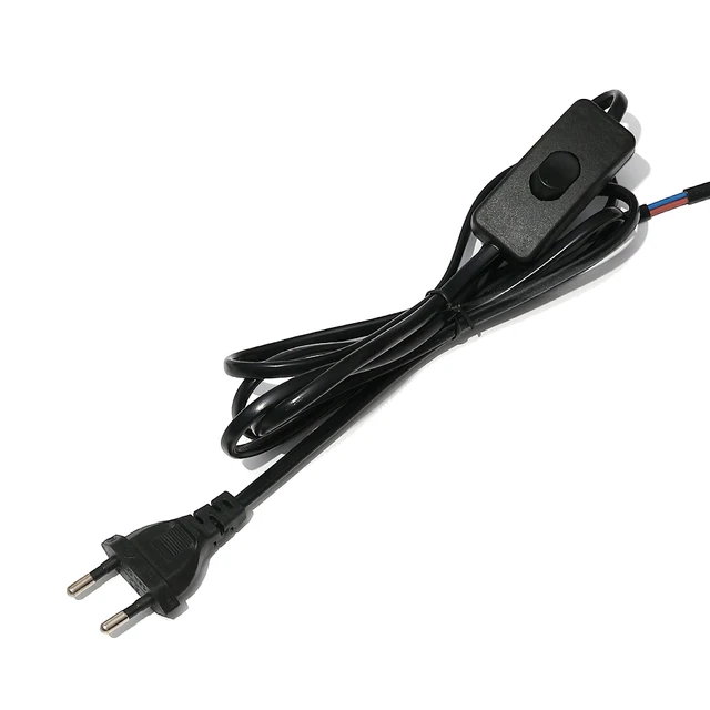 Black EU Plug
