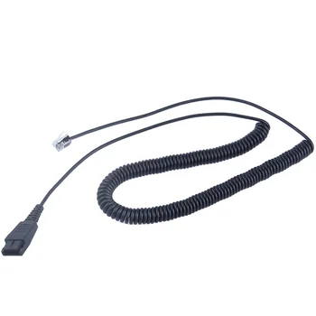 

Computer Overhead PC Quick Disconnect Cable Flexible Widely Compatible Replacement Connector Laptop For Jabra GN1200 Headset