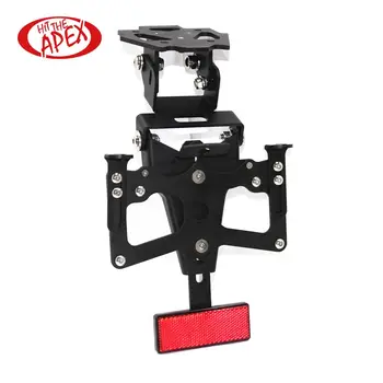 

Adjustable Fender Rear Plate with Reflector For SUZUKI GSXS1000 GSX-S1000 2015 2016 Bracket License Plate Holder Matte Black