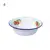 Old-Fashioned Enamel Bowl Thickened Washable Fruit Pattern Soup Basin Large Capacity Kitchen Dinnerware Home Decor 16