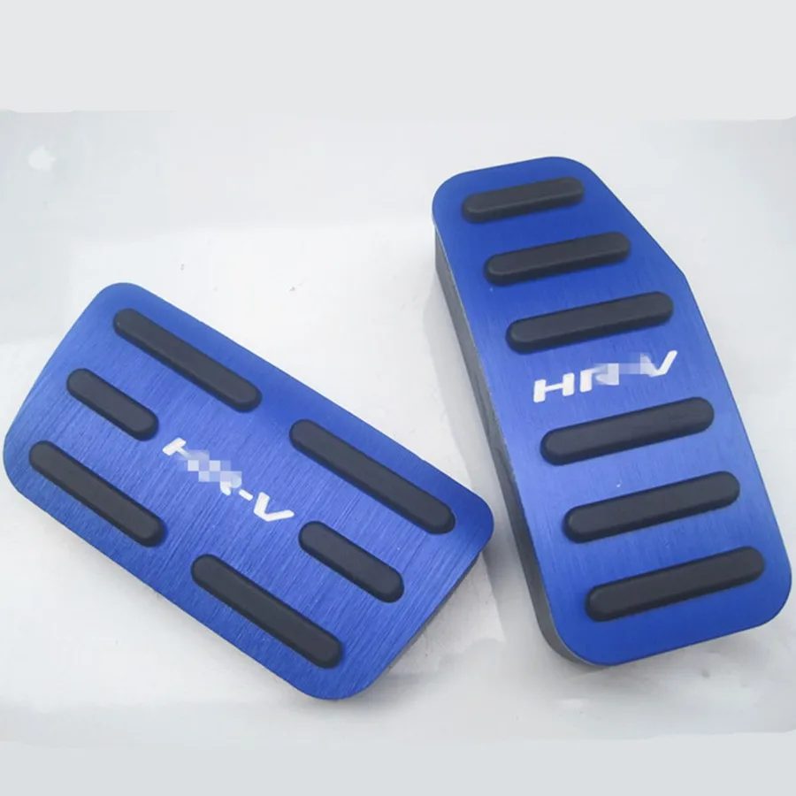 Car Pedals Cover For Honda HR-V HRV HR V 2014 2015 Car Accelerator Pedal Brake Pedal Pads Accessories
