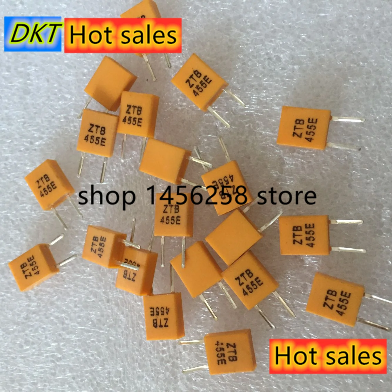 10 штюке гелб 455E 455 кГц 455 к DIP-2 керамик Кристалл осиллятор 2pin groschhandel Whosesale