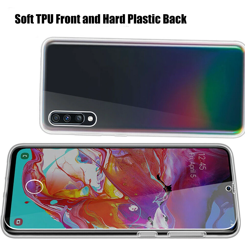 All-Inclusive Shockproof Silicone Phone Case - Durable TPU+PC Full Cover