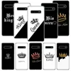 Roi reine Couple amoureux étui pour Samsung Galaxy S20 Ultra Note 10 9 8 S10E S9 S8 J4 J6 J8 Plus + Pro S7 S6 Coque de téléphone souple ► Photo 1/6