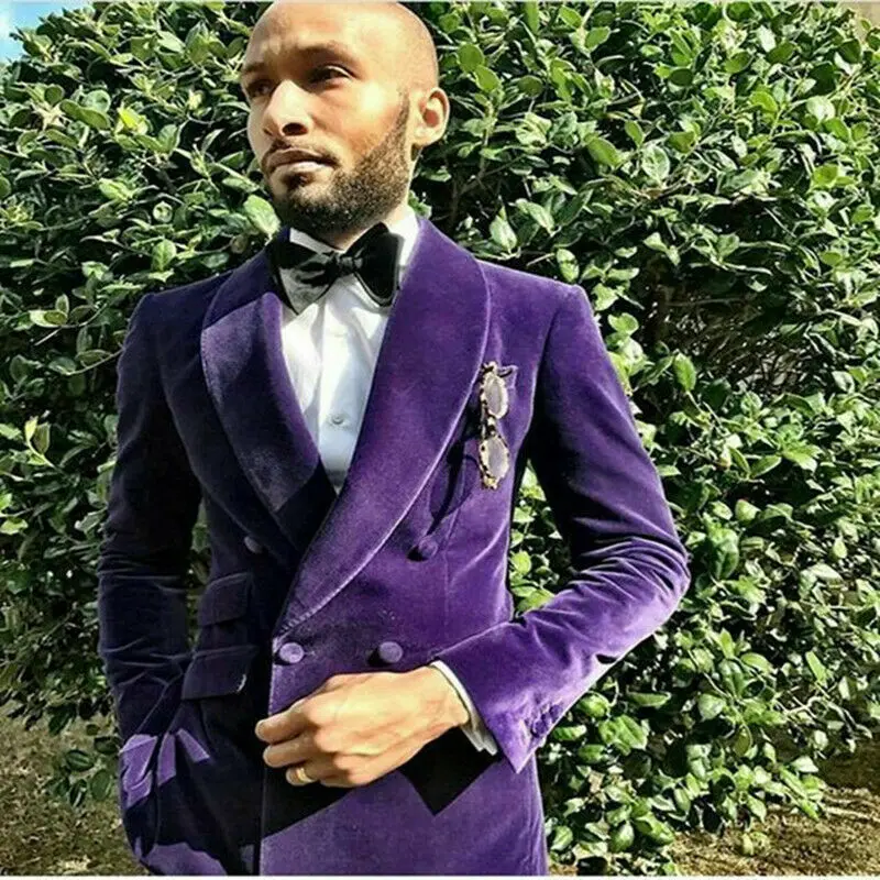 Formal-Purple-Velvet-Shawl-Collar-Men-s-Suit-Double-Breasted-Mens-Blazer-Jacket-Tuxedo-for-Party