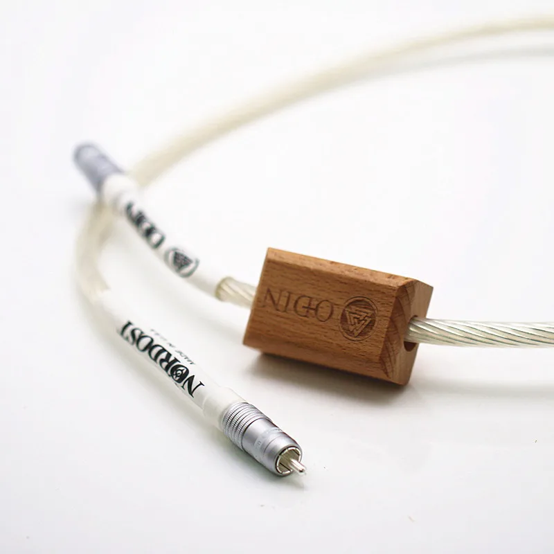 NORDOST Odin чистый серебристый коаксиальный цифровой кабель Звуковой аудиокабель