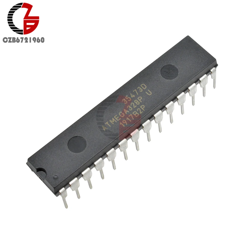 5Pcs new ATMEGA328P-PU DIP-28 microcontrolle​r WR