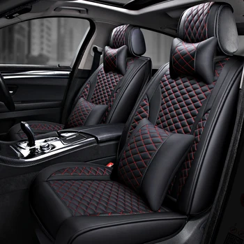 

2020 brand new leather Car Seat Cover for Jaguar F-PACE F-TYPE E-PACE XF XJ XE XFL XEL Luxury interior accessories cushion