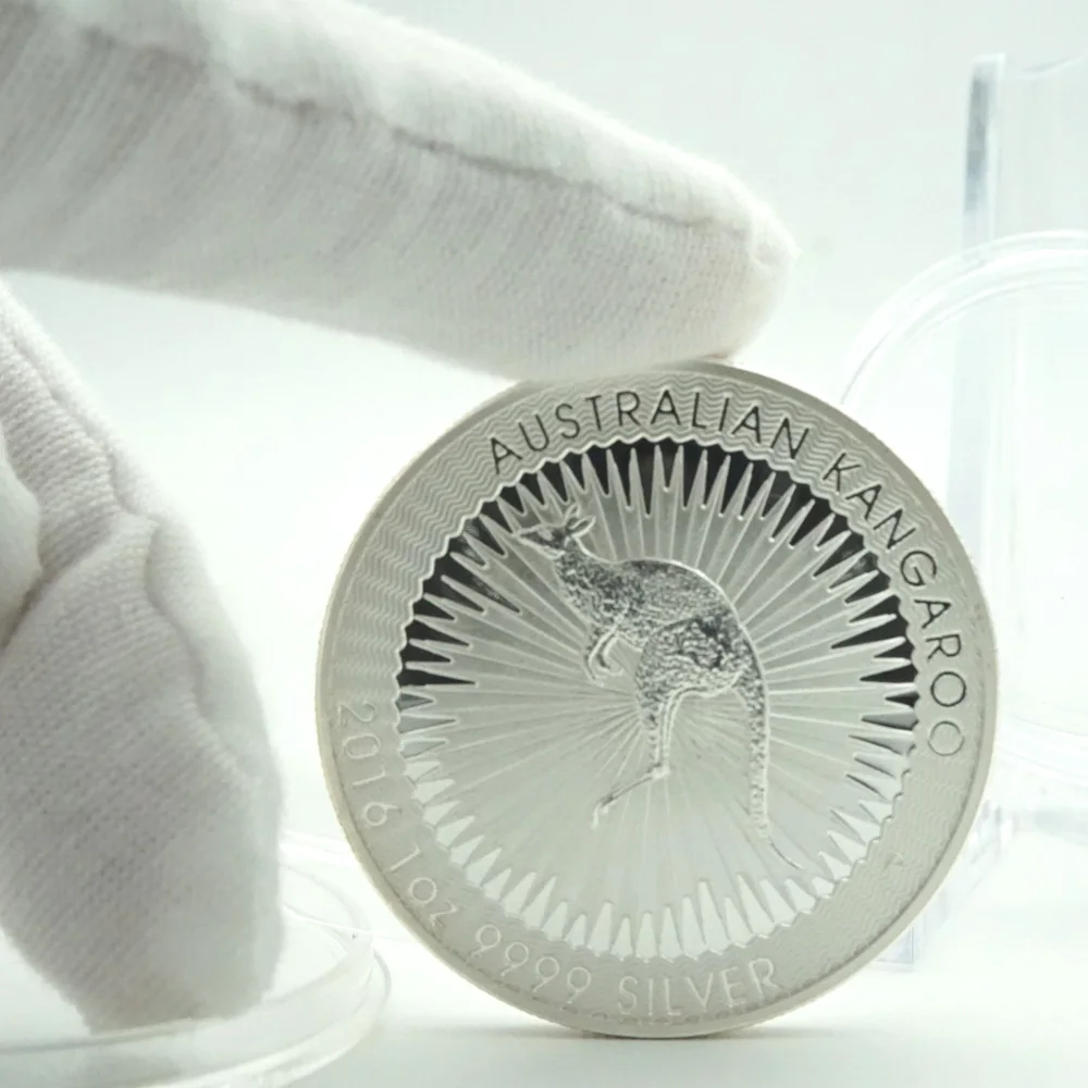

Australia Animal Silver Coin Kangaroo Commemorative Coin Elizabeth II Silver Coin for Collection