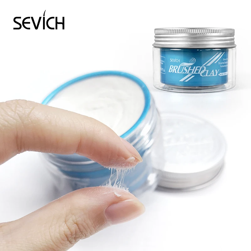 Sevich Matte Strong Hold Hair Styling Clay Gel for Men Hairstyles Wax Matte Finished Molding Cream Natural Styling Hair Clay 4