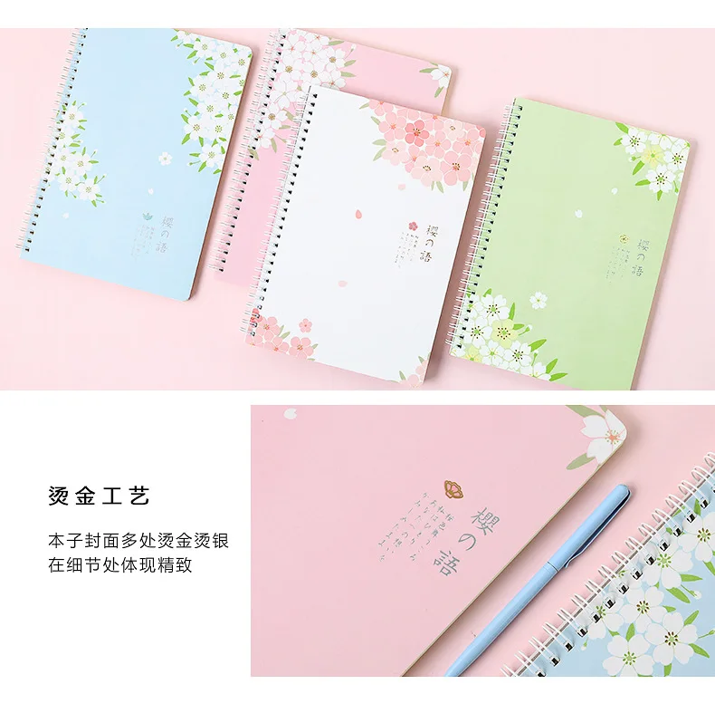 Joytop ying zhi yu Coil notebook B5 Ноутбук хипстер ноутбук A5 школьная рабочая тетрадь горизонтальный ноутбук