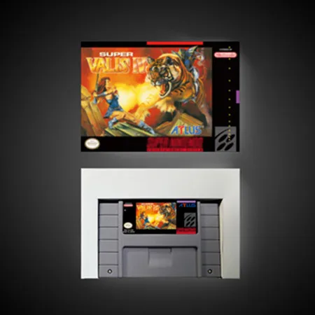 Супер Valis Характеристическая вязкость полимера-карта действия для игры US версия