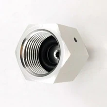 CO2 адаптер для бака, конвертер CGA320 до 3/8-24UNF для домашнего пивоварения, банальный бочонок, применимый к CO2 мини-регуляторы для домашнего виноделия