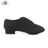 BD Dance Shoes Boy Standard Latin Dance Shoes Canvas Split Sole Child Dancing Shoes Soft 2