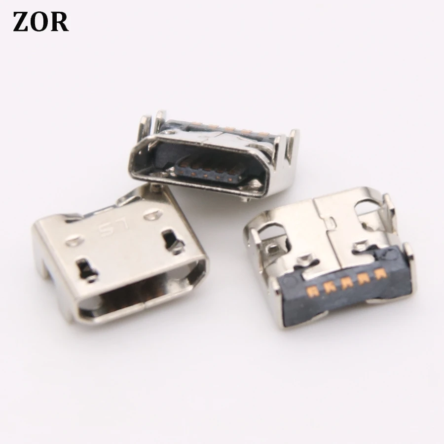 100Pcs Usb Spina Di Ricarica Dock Connettore Porta Del Caricatore Per Lg L90 D405 D410 D415 D320 L70 D325 Ms323 F6 D500 D505 P770 Martinetti Micro
